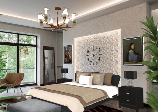 Bedroom 🌇💛 Design Rendering