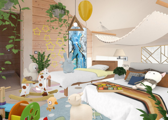 Kids room 🦄💫 Design Rendering
