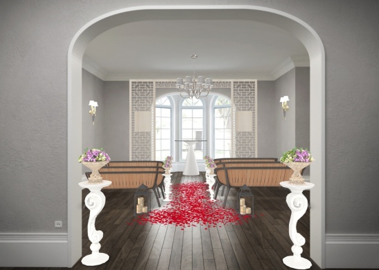 Wedding room 1 Design Rendering