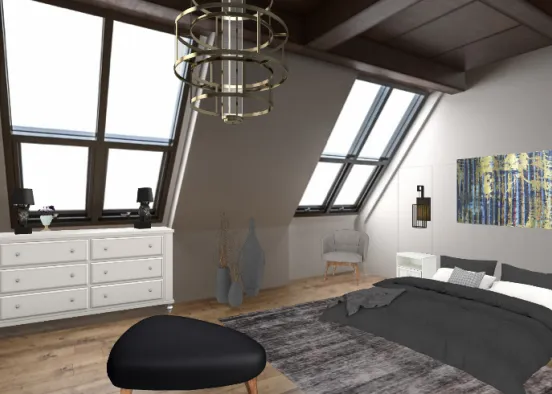 Chambre adulte 72819 Design Rendering