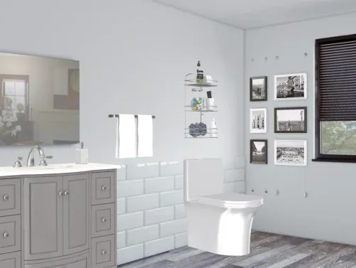 Modern and Simple Bathroom
