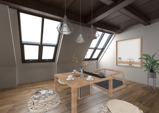 Tea and Coffee Room ☕️ Design Rendering