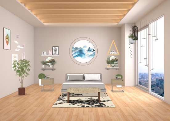 Inspirational Bedroom Design Rendering