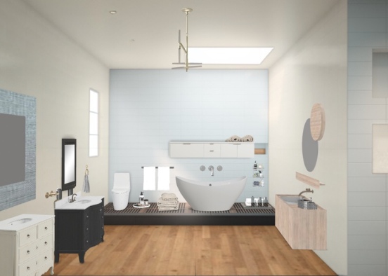 חדר אמבטיה Design Rendering