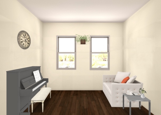 Design for a future living room! Design Rendering
