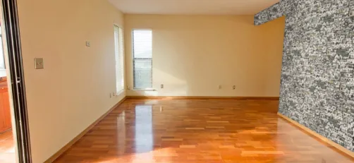 look at that ugly room! We will transform it into a luxurious room. Project 1:3