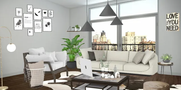 Modern contemporary livingroom 