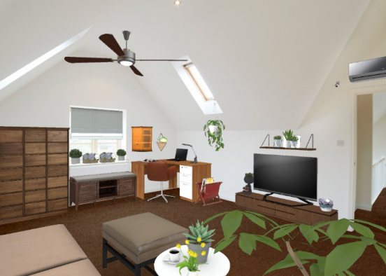 Work From Home  Design Rendering
