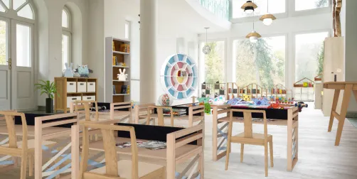 Kindergarten School Library