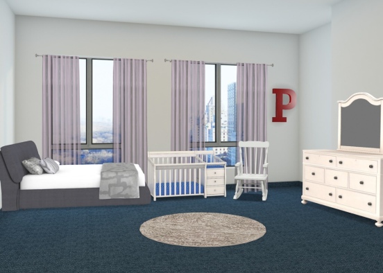 Parent Room Design Rendering