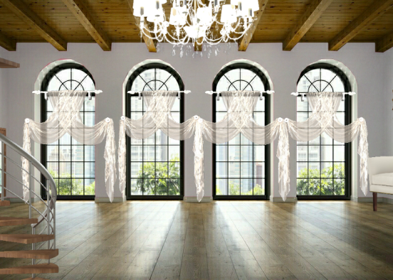 Banquet hall for rent Design Rendering