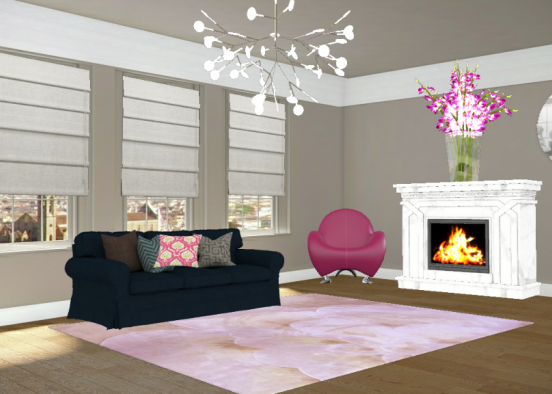 A touch of Pink Design Rendering