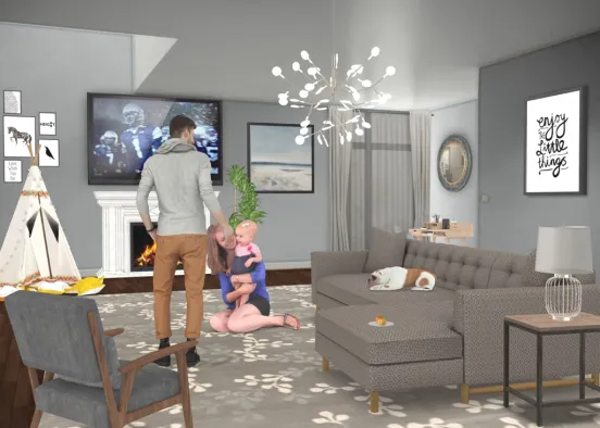 young family Design Rendering