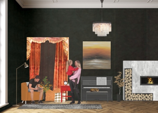 livingroom 🍂🤩 Design Rendering