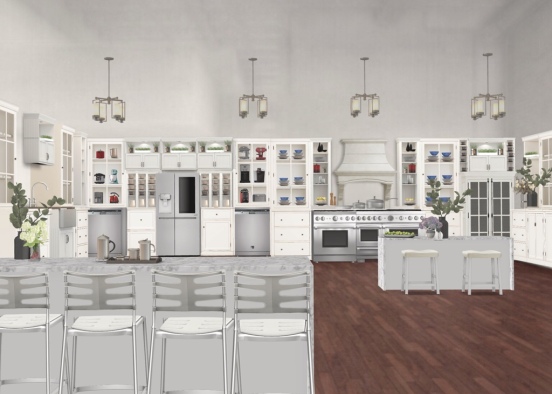 Kitchen of my Dreams 😍 Design Rendering