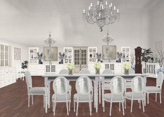 Dream Dining Room To Match My Dream Kitchen  Design Rendering