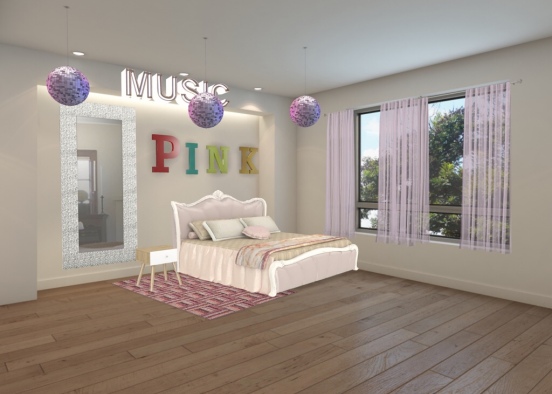 My Dream Bedroom  Design Rendering
