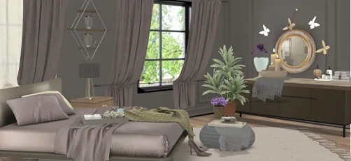 Lavender bedroom
