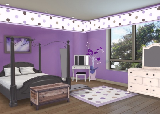 purple theme 💜💜 Design Rendering