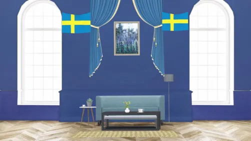 Sweeden - blue and yellow!