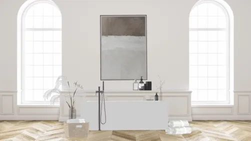 Beige Bathroom 