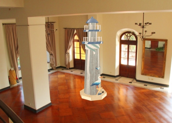 light house in house Design Rendering