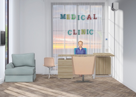 Medical Clinic Design Rendering