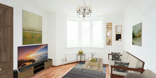 Corner room