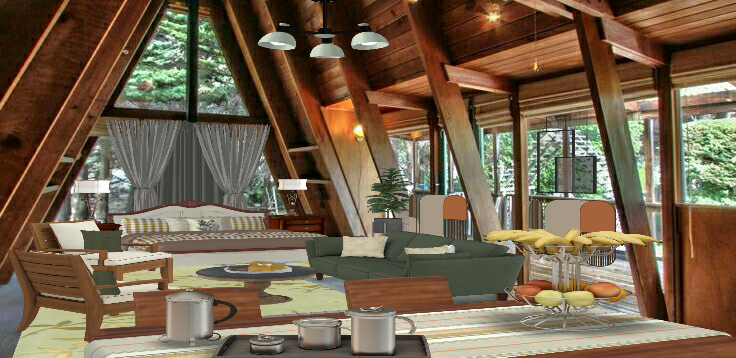 Guest attic Design Rendering