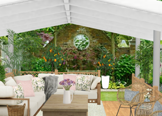 Cottage garden comfort  Design Rendering