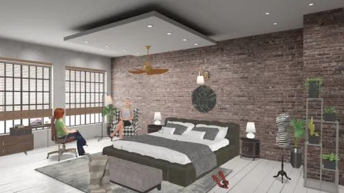 Master bedroom design