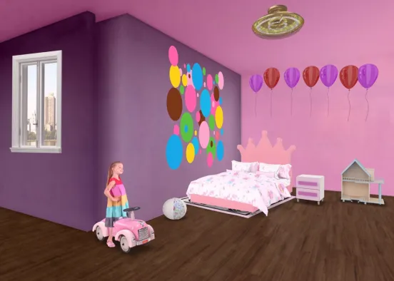 toddler room  Design Rendering