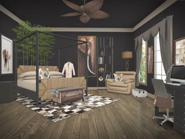 Professional interior design created with Homestyler 3D design software