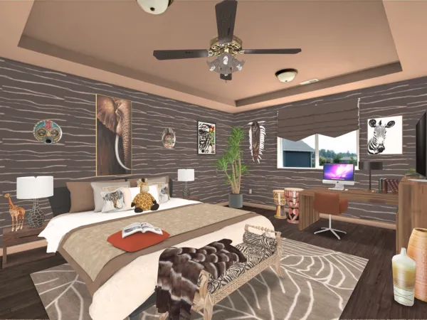 Professional interior design created with Homestyler 3D design software