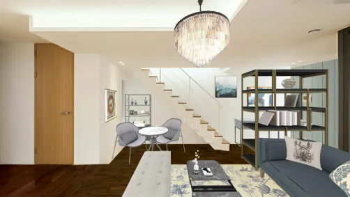 Living room, First Disign