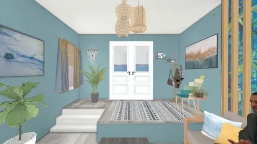 relaxing teal beachy vibes