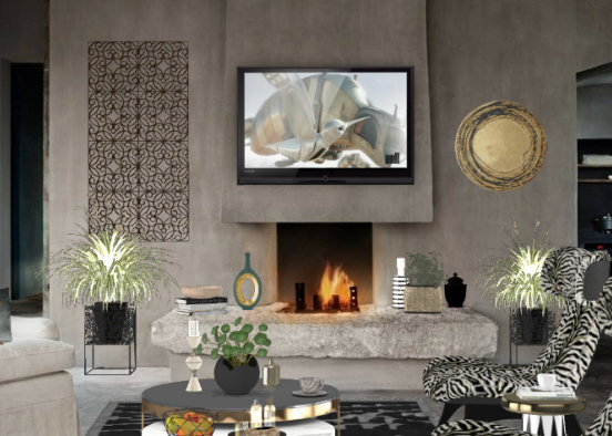 Home By The Fire... Design Rendering