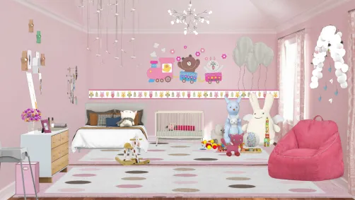 Baby girl bedroom 😚
