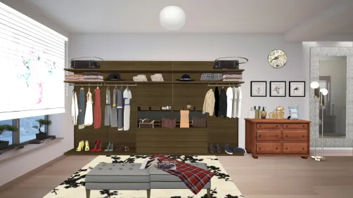 Wardrobe room