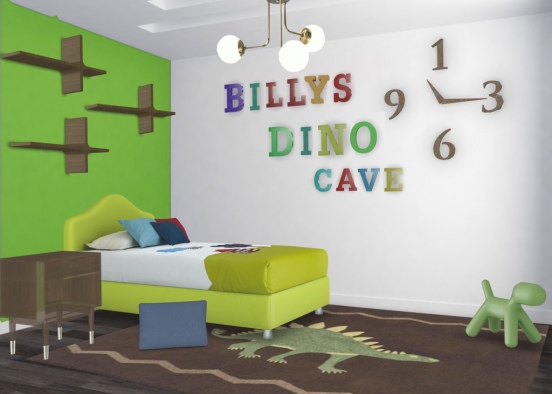 Billy’s room  Design Rendering