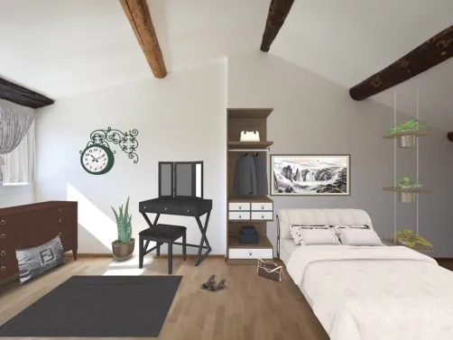 Studio bedroom