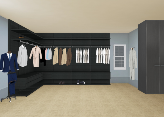 HBAL: Dressing Room - HB Room Design Rendering