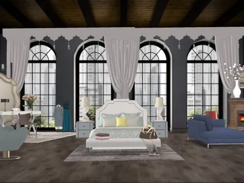 Sumptuous bedroom!