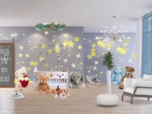 Estrellas ⭐️ y peluches 