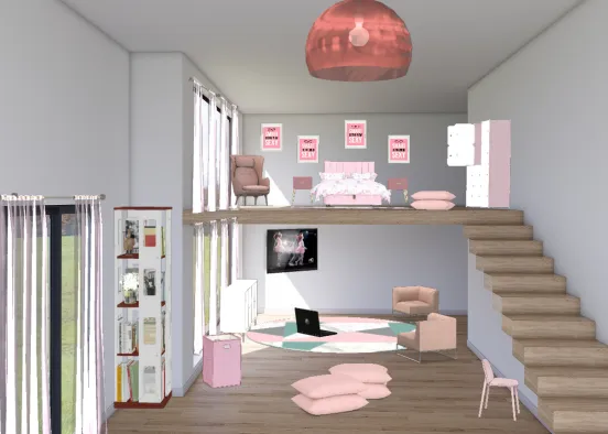 # Pink Design Rendering