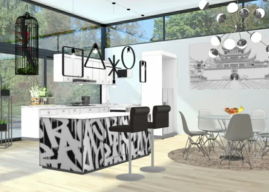 # Cuisine Design Rendering