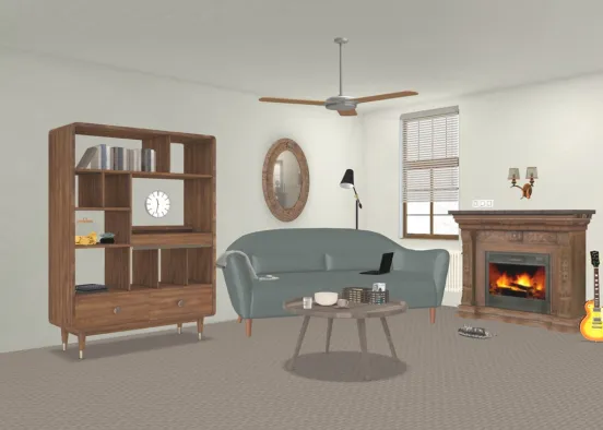 Lucy’s living room! Design Rendering
