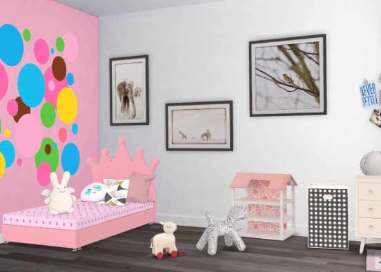toddler room Design Rendering