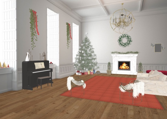 sala de Natal 🎄  Design Rendering