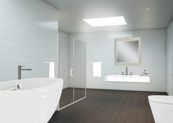 Guest Bathroom 2 Design Rendering